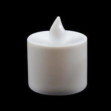 Load image into Gallery viewer, Flameless LED Tea Lights Candles Battery Powered Colorful Flickering Pillar Flickering Bright Tea lights Battery Operated/Powered Flameless Candles White Base Candles Tea light Romantic party Home Decor
