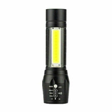 Load image into Gallery viewer, Flashlights Rechargeable USB Portable Super Bright Waterproof Zoomable Portable  LED Focus Flashlight Mini Torch Tactical Flash Light Torch Light  Camping Hiking
