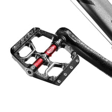 Load image into Gallery viewer, Flat Bike Pedals Road 3 Sealed Bearings Bicycle Pedals Mountain Bike Pedals Wide Platform Accessories Mountain Bike Pedals Pedals Bicycle Flat Pedals Aluminum Sealed Bearing Lightweight Platform For Road Mountain
