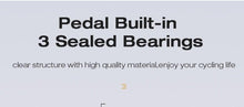 Load image into Gallery viewer, Flat Bike Pedals Road 3 Sealed Bearings Bicycle Pedals Mountain Bike Pedals Wide Platform Accessories Mountain Bike Pedals Pedals Bicycle Flat Pedals Aluminum Sealed Bearing Lightweight Platform For Road Mountain
