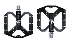 Load image into Gallery viewer, Flat Foot Ultralight Mountain Bike Pedals CNC Aluminum Alloy Sealed 3 Bearing Anti-slip Bicycle Pedals Bicycle Bike Pedals CNC Machined Platform Pedal 3 Sealed Bearings Bicycle Pedal For Adult And Youth With Non-Slip
