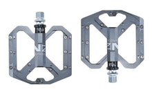 Load image into Gallery viewer, Flat Foot Ultralight Mountain Bike Pedals CNC Aluminum Alloy Sealed 3 Bearing Anti-slip Bicycle Pedals Bicycle Bike Pedals CNC Machined Platform Pedal 3 Sealed Bearings Bicycle Pedal For Adult And Youth With Non-Slip
