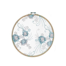 Load image into Gallery viewer, Flat Round Net Embroider Display Stand Net Yarn Wedding Ornaments Wall Hanging Decors Hot Decor for Living Room or Bedroom Unique Wall Art
