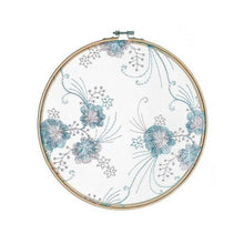 Load image into Gallery viewer, Flat Round Net Embroider Display Stand Net Yarn Wedding Ornaments Wall Hanging Decors Hot Decor for Living Room or Bedroom Unique Wall Art
