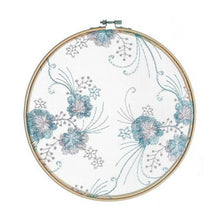 Load image into Gallery viewer, Flat Round Net Embroider Display Stand Net Yarn Wedding Ornaments Wall Hanging Decors Hot Decor for Living Room or Bedroom Unique Wall Art
