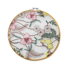 Load image into Gallery viewer, Flat Round Net Embroider Display Stand Net Yarn Wedding Ornaments Wall Hanging Decors Hot Decor for Living Room or Bedroom Unique Wall Art

