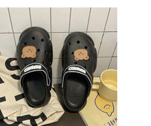 Load image into Gallery viewer, Flat Slippers For Women Summer Slipper Cute Sandals Casual Shoes Hollow Out Mesh Sandal Clogs Sandals Quick Drying Slippers Walking Lightweight Rain Beach Summer Pool Water Shoes Breathable Footwear
