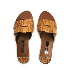 Load image into Gallery viewer, Flat Women Shoes Summer Candy Color Leather Fashion Sandals Open Toe Wear Casual Flip Flops Slip On Comfortable Womens Loafers Women's Flats Elegant Shoes

