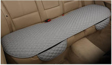 Load image into Gallery viewer, Flax Car Seat Cover Front Rear Linen Fabric Cushion Breathable Protector Mat Pad Universal Auto Interior Styling Truck  Car Seat Cushion Breathable Comfort Universal for Most Vehicles Automotive Interior Seat Protector Without Binding Pad Linen Mat Car In
