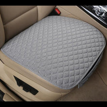 Load image into Gallery viewer, Flax Car Seat Cover Front Rear Linen Fabric Cushion Breathable Protector Mat Pad Universal Auto Interior Styling Truck  Car Seat Cushion Breathable Comfort Universal for Most Vehicles Automotive Interior Seat Protector Without Binding Pad Linen Mat Car In
