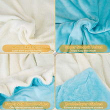 Load image into Gallery viewer, Fleece Throw Blanket Flannel Bed Cover
