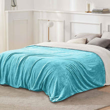 Load image into Gallery viewer, Fleece Throw Blanket Flannel Bed Cover
