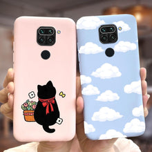 Load image into Gallery viewer, Flexible Lightweight Silicone Design Shockproof Cover For Xiaomi Redmi Note 9 Case Cute Fashion Soft Silicone Cover Case For Xiaomi Redmi Note 9 Pro Max Note9 S 9S Cases Bumper
