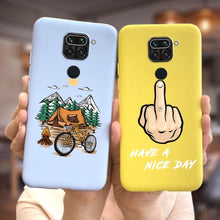 Load image into Gallery viewer, Flexible Lightweight Silicone Design Shockproof Cover For Xiaomi Redmi Note 9 Case Cute Fashion Soft Silicone Cover Case For Xiaomi Redmi Note 9 Pro Max Note9 S 9S Cases Bumper
