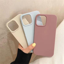 Load image into Gallery viewer, Flexible Silicone Bumper Cover Slim Fit Shockproof Protective Phone Case for iPhone Case For Iphone 11 12 13 14 Pro Max Iphone 13 12 Mini 14 Plus Full Cover Silicone Phone Cover
