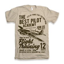 Load image into Gallery viewer, Flight Training Men's Bamboo Viscose/Organic Cotton Short Sleeve Graphic T-Shirt
