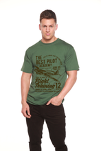 Load image into Gallery viewer, Flight Training Men's Bamboo Viscose/Organic Cotton Short Sleeve Graphic T-Shirt
