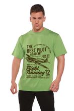 Load image into Gallery viewer, Flight Training Men's Bamboo Viscose/Organic Cotton Short Sleeve Graphic T-Shirt
