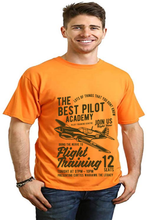 Load image into Gallery viewer, Flight Training Men's Bamboo Viscose/Organic Cotton Short Sleeve Graphic T-Shirt
