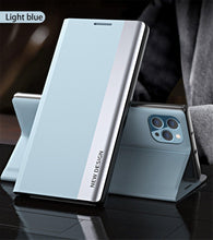 Load image into Gallery viewer, Flip Case For iPhone 14 Pro Max 12 13 Mini Luxury Wallet Stand Elegant Cover Phone Magnetic Leather Protective Cover Luxury Red Shockproof Cover with Stand Flip Case
