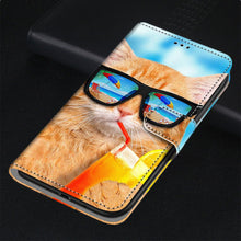 Load image into Gallery viewer, Flip Case For Xiaomi Redmi 9 9A 9C NFC 8 8A Phone Case Leather Silicone Wallet Cover For Redmi Note 8 Pro 9 9S 9 Pro Book Cases  Leather Case Flip Cover PU Wallet Case Kickstand Magnet Closure Card Slot Holder
