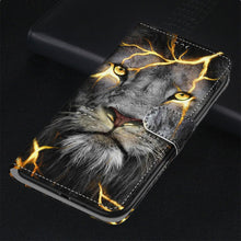 Load image into Gallery viewer, Flip Case For Xiaomi Redmi 9 9A 9C NFC 8 8A Phone Case Leather Silicone Wallet Cover For Redmi Note 8 Pro 9 9S 9 Pro Book Cases  Leather Case Flip Cover PU Wallet Case Kickstand Magnet Closure Card Slot Holder
