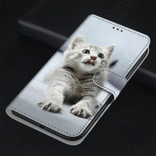 Load image into Gallery viewer, Flip Case For Xiaomi Redmi 9 9A 9C NFC 8 8A Phone Case Leather Silicone Wallet Cover For Redmi Note 8 Pro 9 9S 9 Pro Book Cases  Leather Case Flip Cover PU Wallet Case Kickstand Magnet Closure Card Slot Holder

