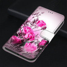 Load image into Gallery viewer, Flip Case For Xiaomi Redmi 9 9A 9C NFC 8 8A Phone Case Leather Silicone Wallet Cover For Redmi Note 8 Pro 9 9S 9 Pro Book Cases  Leather Case Flip Cover PU Wallet Case Kickstand Magnet Closure Card Slot Holder
