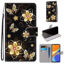 Load image into Gallery viewer, Flip Case For Xiaomi Redmi 9 9A 9C NFC 8 8A Phone Case Leather Silicone Wallet Cover For Redmi Note 8 Pro 9 9S 9 Pro Book Cases  Leather Case Flip Cover PU Wallet Case Kickstand Magnet Closure Card Slot Holder

