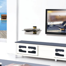 Load image into Gallery viewer, Floating Wall Mounted Strengthened Tempered Glass Shelf
