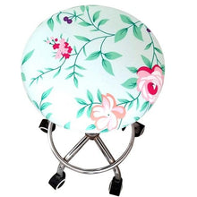 Load image into Gallery viewer, Floral Printed Round Chair Cover Bar Stool Elastic Seat Cover Home Chair Slipcover Anti-dirty Case Removable Chair Protector Stretch Round Bar Stool Covers Washable Stool Cushion Slipcover Elastic Bar Chair Covers
