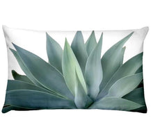 Load image into Gallery viewer, Flowers Birds Green Plants Printed Waist Pillowcase Home Pillow Decoration Tropical Green Texture Exotic Flower Cotton Linen Outdoor Pillow Cases Sofa Bed Throw Pillow 50x30CM
