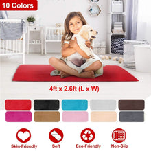 Load image into Gallery viewer, Fluffy Bedroom Anti-Skid Rug
