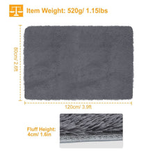 Load image into Gallery viewer, Fluffy Bedroom Anti-Skid Rug
