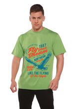 Load image into Gallery viewer, Fly Your Dream Men's Bamboo Viscose/Organic Cotton Short Sleeve Graphic T-Shirt

