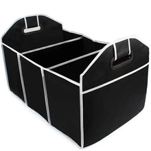 Load image into Gallery viewer, Foldable Black Car Trunk Cargo Storage Bag
