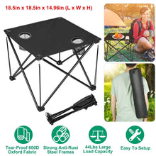 Load image into Gallery viewer, Foldable Camping Table Portable Travel Desk
