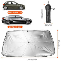 Load image into Gallery viewer, Foldable Car Sunshield Umbrella
