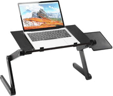 Load image into Gallery viewer, Foldable Laptop Table Bed Notebook Desk with Mouse Board
