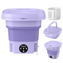 Load image into Gallery viewer, Foldable Laundry Machine with Detachable Drain Basket
