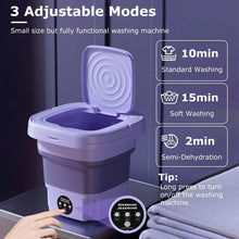 Load image into Gallery viewer, Foldable Laundry Machine with Detachable Drain Basket
