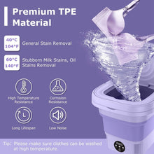 Load image into Gallery viewer, Foldable Laundry Machine with Detachable Drain Basket
