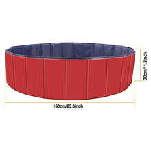 Load image into Gallery viewer, Foldable Pet Swimming Pool PVC
