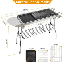 Load image into Gallery viewer, Foldable Portable Barbecue Grill
