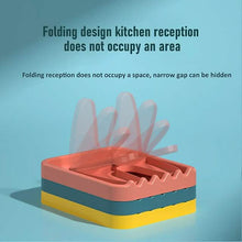 Load image into Gallery viewer, Foldable Pot Lid Rack Plastic Spoon Holder Stand Kitchen Supplies Organizer
