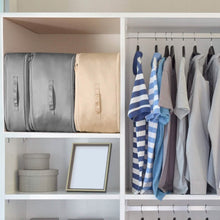 Load image into Gallery viewer, Foldable Storage Bag with Dual Zippers
