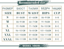 Load image into Gallery viewer, Folds Bikini Swimsuit Push Up Bikini Set Bathing Suit Women Swimwear Thong Bikini Two Pieces Bathing Suit for Women Triangle Top Bottom Solid Color Bikinis Beachwear Swimsuits
