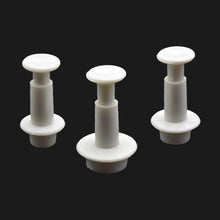 Load image into Gallery viewer, Fondant Cake Cookie Cutter Embossed Ejector Stamp Plunger Mold Kitchen Baking Cake Decorating Tools  Heart Shaped Cookie Mold Hand Press Cookie Dessert Cutter Pastry Decoration Tool Mooncake Maker
