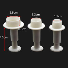 Load image into Gallery viewer, Fondant Cake Cookie Cutter Embossed Ejector Stamp Plunger Mold Kitchen Baking Cake Decorating Tools  Heart Shaped Cookie Mold Hand Press Cookie Dessert Cutter Pastry Decoration Tool Mooncake Maker
