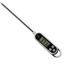 Load image into Gallery viewer, Food BBQ Testing Thermometer Kitchen Cooking Food Digital Probe Meat Thermometer Digital Instant Read Thermometer Cooking Candy Food Thermometer With Long Probe Backlight &amp; Calibration Ultra Fast Electronic Thermometer Cooking Test Gauge Kitchen tools
